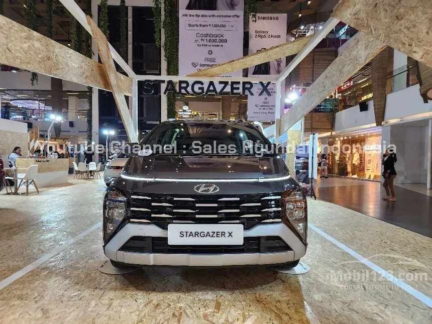 Jual Mobil Hyundai Stargazer X 2024 Prime 1.5 di Banten Automatic Wagon Abu