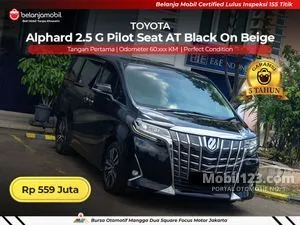 2018 Toyota Alphard 2.5 G MPV