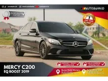 2019 Mercedes-Benz C200 1.5 EQ Boost Avantgarde Line Sedan Kilometer Asli Uang Kembali Rendah Hybrid Irit Sekali Garansi Mesin Transmisi 1 Tahun