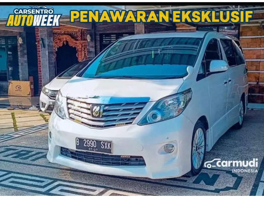 2012 Toyota Alphard S MPV