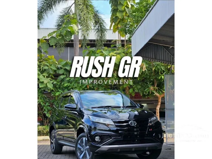Jual Mobil Toyota Rush 2024 S GR Sport 1.5 di Banten Manual SUV Hitam Rp 273.750.000