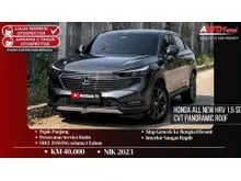 2022 Honda HR-V 1.5 Special Edition SUV KM 40.000 Honda All New HRV 1.5 SE CVT NIK 2023 Panoramic Roof Meteoroid Gray Metallic On Black