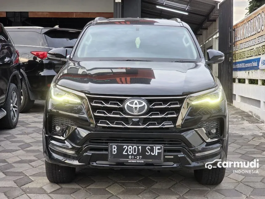 Jual Mobil Toyota Fortuner 2021 VRZ 4X2 2.4 di DKI Jakarta Automatic SUV Hitam Rp 460.000.000