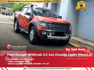 2014 Ford Ranger 2.2 Double Cab Wildtrak 4X4 Pickup