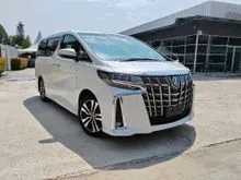 2022 Toyota Alphard 2.5 SC Sunroof Moonroof
