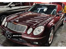 2003 Mercedes-Benz E500 AMG V8 5.0L (459N.m) Highest Type Km 26rb Ex Pengusaha Ternama