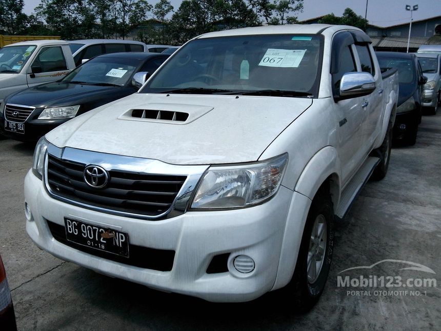 Jual Mobil Toyota Hilux 2012 2 5 Di Banten Manual Double Cabin