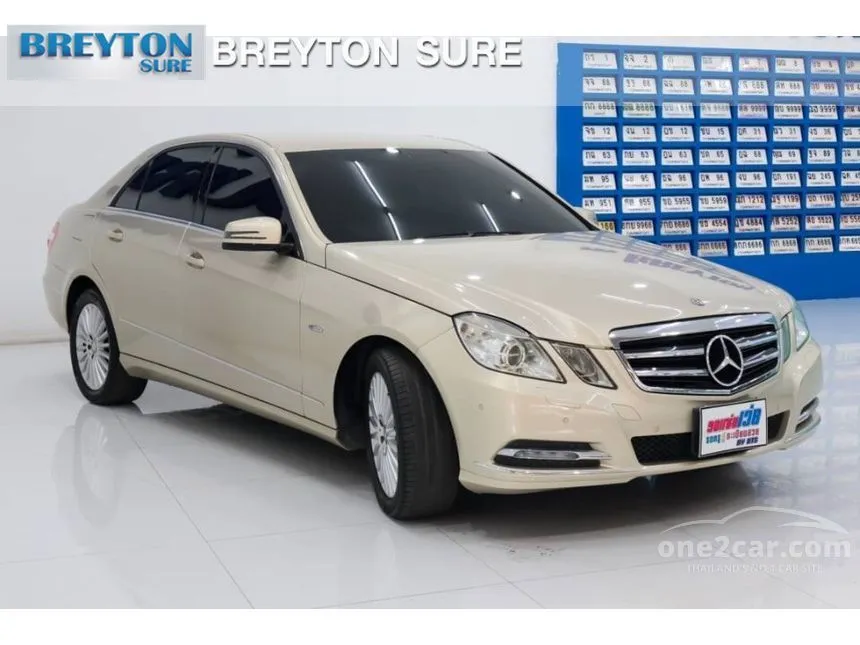 2011 Mercedes-Benz E200 CGI Elegance Sedan