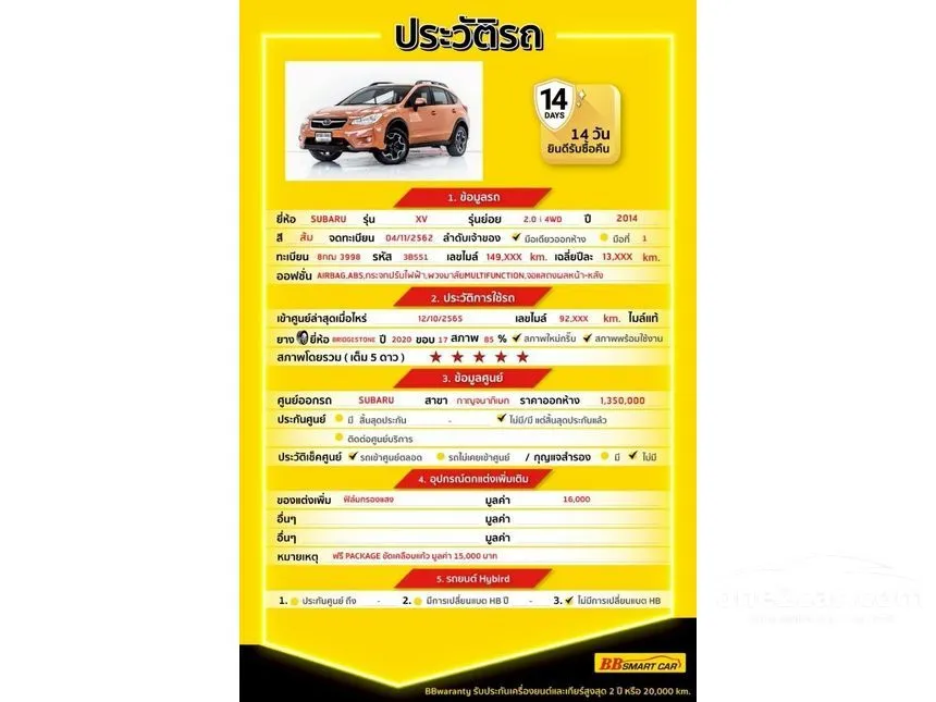 2014 Subaru FORESTER SUV