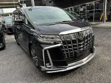2021 Toyota Alphard 2.5 SC PILOT SEAT SUNROF MOONROOF DIM BSM ORI ROOF MONITOR ORI MODERLISTA KITS , ORI MODERLISTA EKZOX