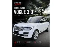 2015 Land Rover Range Rover 3.0 Vogue SUV LWB White on Black Putih RR Long