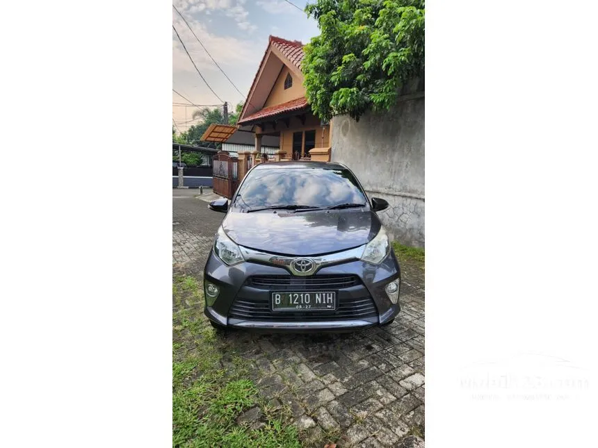 Jual Mobil Toyota Calya 2018 G 1.2 di Banten Automatic MPV Abu