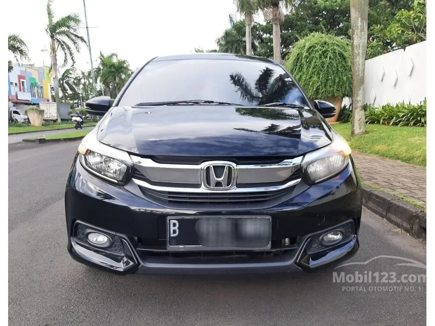 Jual Mobil Honda Mobilio 2015 E 1.5 di Banten Automatic MPV Hitam Rp 153.000.000