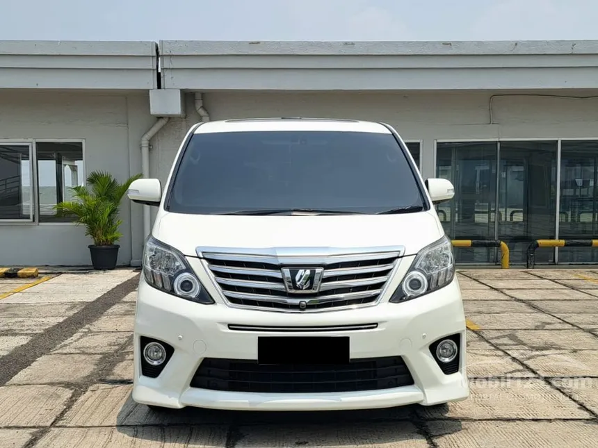 Jual Mobil Toyota Alphard 2013 SC 2.4 di DKI Jakarta Automatic MPV Putih Rp 288.000.000