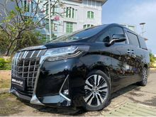 2019 Toyota Alphard 2.5 G Van Wagon Nik2019 Black On Beige Pilot Seat Heater Seat Km10rb #AUTOHIGH #MUST HAVE