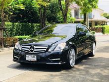 2012 Mercedes-Benz E250 BlueEFFICIENCY AMG 1.8 W207 (ปี 10-16) Avantgarde Sports Coupe AT