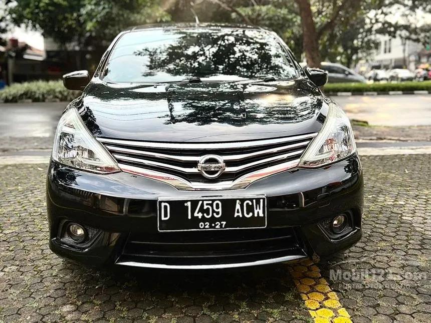 Jual Mobil Nissan Grand Livina 2014 SV 1.5 di Jawa Barat Manual MPV Hitam Rp 106.500.000