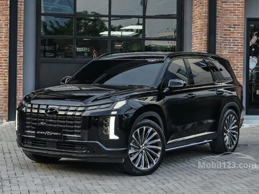 Jual Mobil Hyundai Palisade 2023 Signature 2.2 di Banten Automatic Wagon Hitam Rp 875.000.000