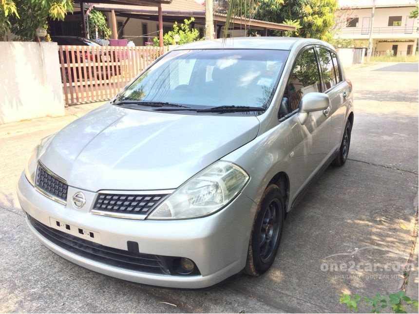Nissan Tiida 2009 S 1.6 in ภาคอีสาน Automatic Hatchback สีเทา for