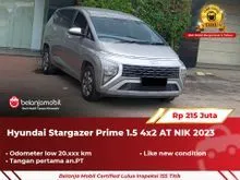 2023 Hyundai Stargazer 1.5 Prime MPV 4x2 AT 2023/2024 [ GARANSI 5TH ]