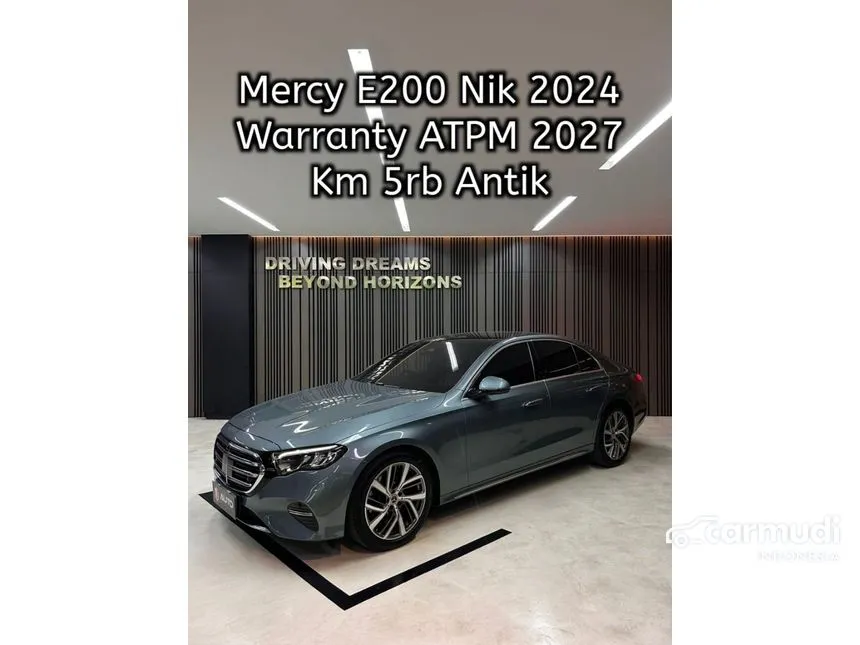 2024 Mercedes-Benz E200 Exclusive Line Sedan