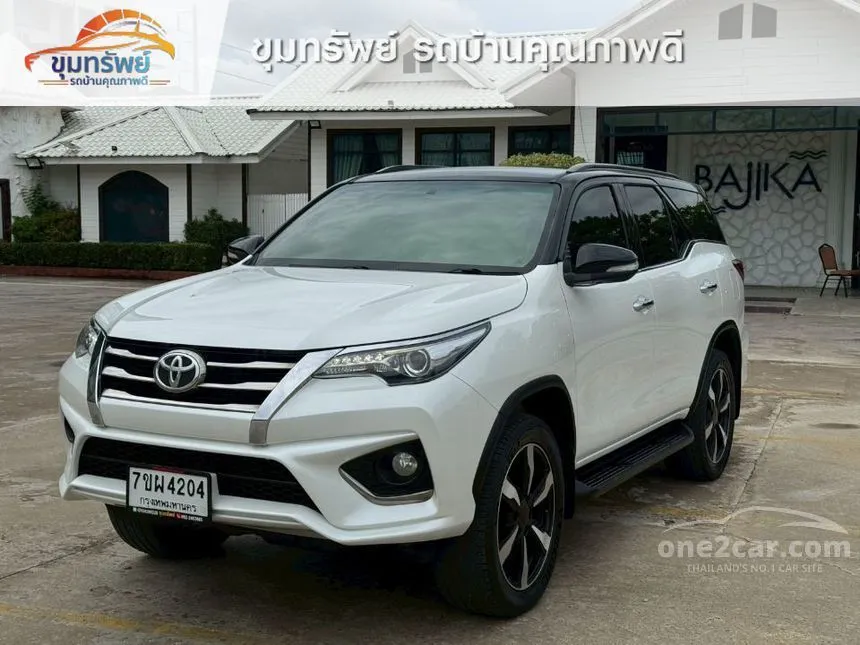 2016 Toyota FORTUNER TRD Sportivo (White+Backtop) SUV