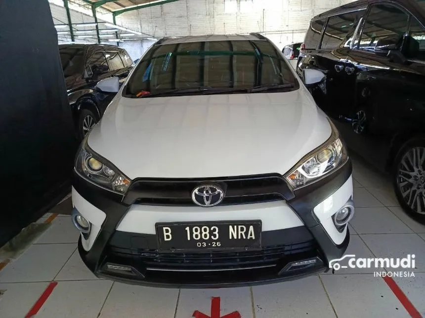 Jual Mobil Toyota Yaris 2017 TRD Sportivo Heykers 1.5 di Banten Automatic Hatchback Putih Rp 185.000.000