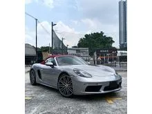2021 Porsche 718 2.0 Boxster Convertible HIGH SPEC *SportChrono *BoseSounds *PDLS PLUS *AircondSeat * & ***