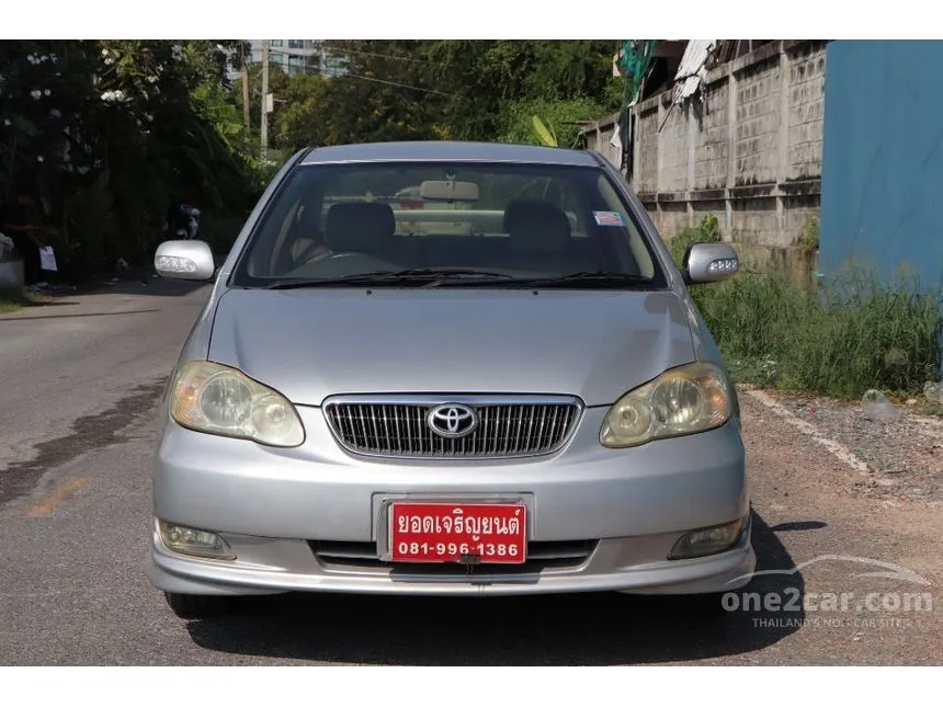 2005 Toyota Corolla Altis E Sedan
