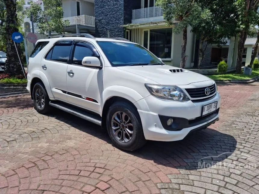 Jual Mobil Toyota Fortuner 2014 G 2.5 di Yogyakarta Automatic SUV Putih Rp 260.000.000