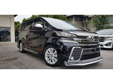 2016 Toyota Vellfire 2.5 Modellista body kits