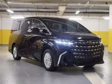 2025 Toyota Alphard 2,5 X (Non Premium Color) MPV READY STOCK AUTO2000 SETIABUDI BANDUNG JAKARTA CIKAMPEK CIMAHI TANGERANG BEKASI CIREBON TASIK