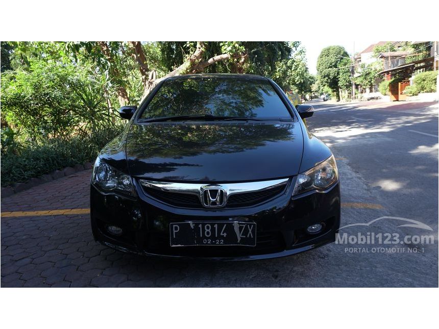 Jual Mobil Honda Civic 2010 FD 1.8 di Jawa Timur Manual Sedan Hitam Rp
