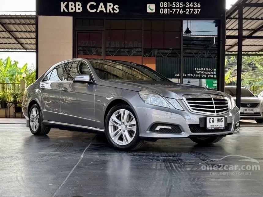 2010 Mercedes-Benz E250 Avantgarde CGI BlueEFFICIENCY Sedan