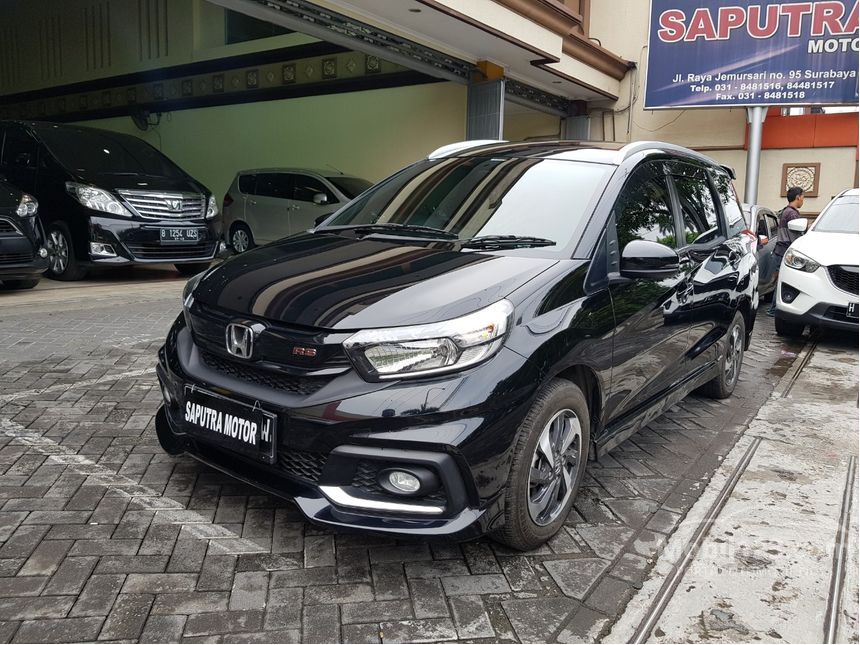 Jual Mobil Honda Mobilio 2018 RS 1.5 di Jawa Timur Automatic MPV Hitam Rp 180.000.000 - 5768199