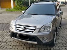 Honda CRV 2.4 Tahun 2005 Matic Silverstone (Mint Condition)