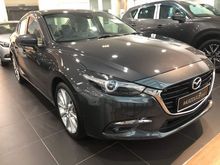 2018 Mazda 3 2.0 SKYACTIV-G GL Sedan - NO GST - TAX FREE UNTIL 31 AUG 2018 - 5 YEARS WARRANTY - MERDEKA BIGGEST PROMO
