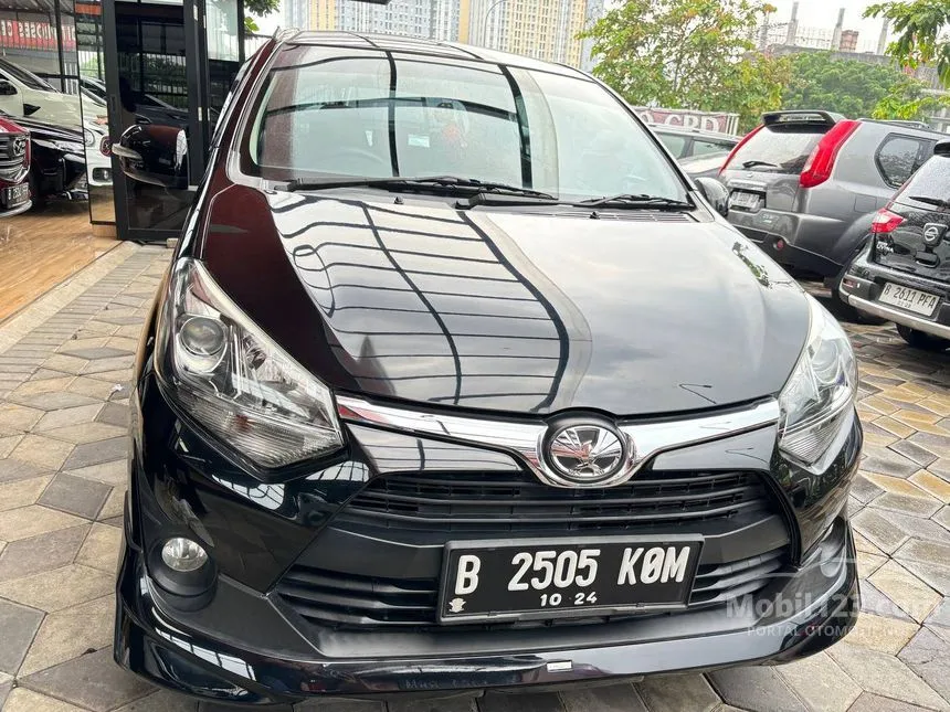 Jual Mobil Toyota Agya 2019 TRD 1.2 di Jawa Barat Automatic Hatchback Hitam Rp 125.000.000