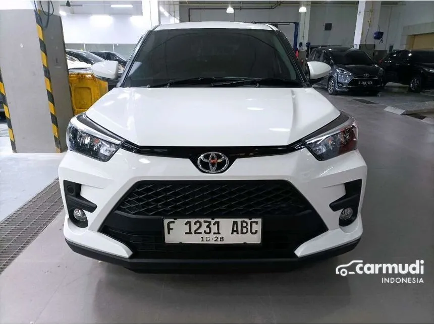 Jual Mobil Toyota Raize 2023 G 1.0 di Banten Automatic Wagon Putih Rp 219.000.000