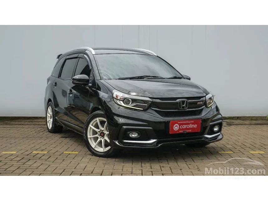 Jual Mobil Honda Mobilio 2021 RS 1.5 di Banten Automatic MPV Hitam Rp 185.000.000