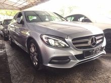 2015 Mercedes-Benz C200 CKD Full Service Record Mileage 24k km, Warranty until END 2019