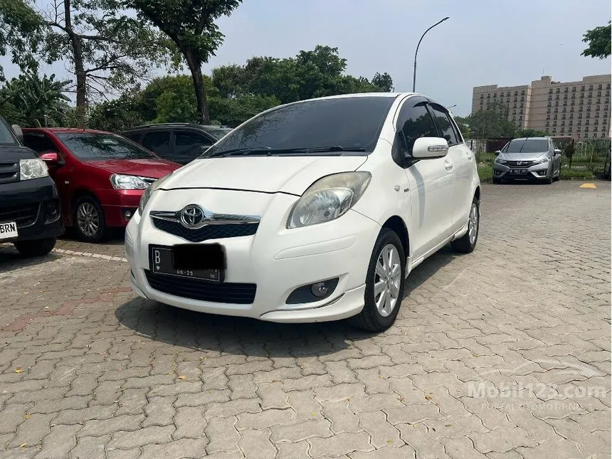 Jual Mobil Toyota Yaris 2010 E 1.5 di Banten Automatic Hatchback Putih ...