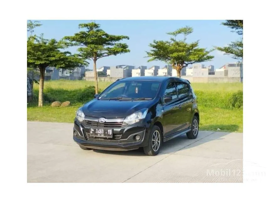 Jual Mobil Daihatsu Ayla 2018 X 1.2 di Jawa Barat Manual Hatchback Hitam Rp 95.000.000
