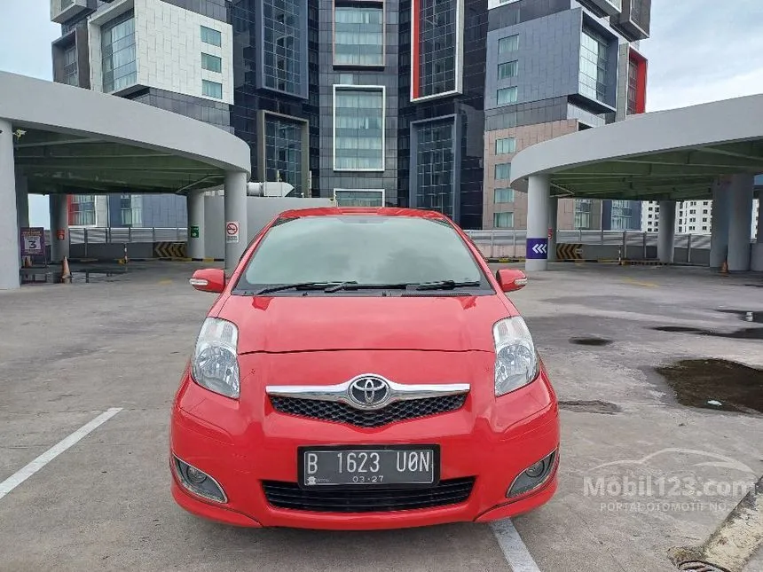 Jual Mobil Toyota Yaris 2012 E 1.5 di DKI Jakarta Automatic Hatchback Merah Rp 105.000.000