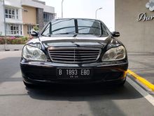 MERCY S280L AT 2004 HITAM LOW KM COLLECTORS SUPER MULUS CONDITION ANTIK