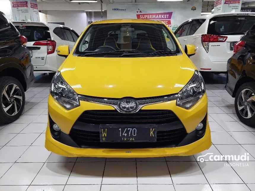 Jual Mobil Toyota Agya 2019 TRD 1.2 di Jawa Timur Manual Hatchback Kuning Rp 132.500.000