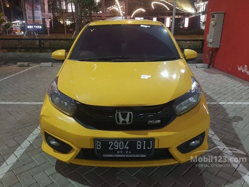 Jual Mobil Honda Brio 2019 RS 1.2 di Jawa Barat Automatic Hatchback Kuning Rp 169.000.000