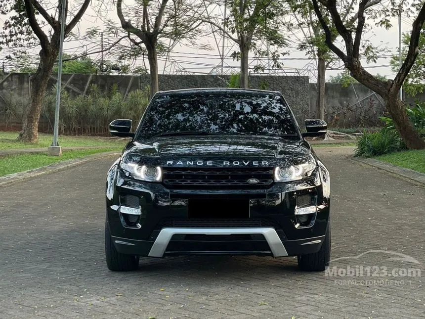 Jual Mobil Land Rover Range Rover Evoque 2014 Dynamic Si4 2.0 di DKI Jakarta Automatic SUV Hitam Rp 500.000.000