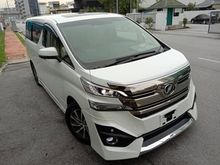 Toyota VELLFIRE 3.5 VL FULLY LOADED 2016 UNREG